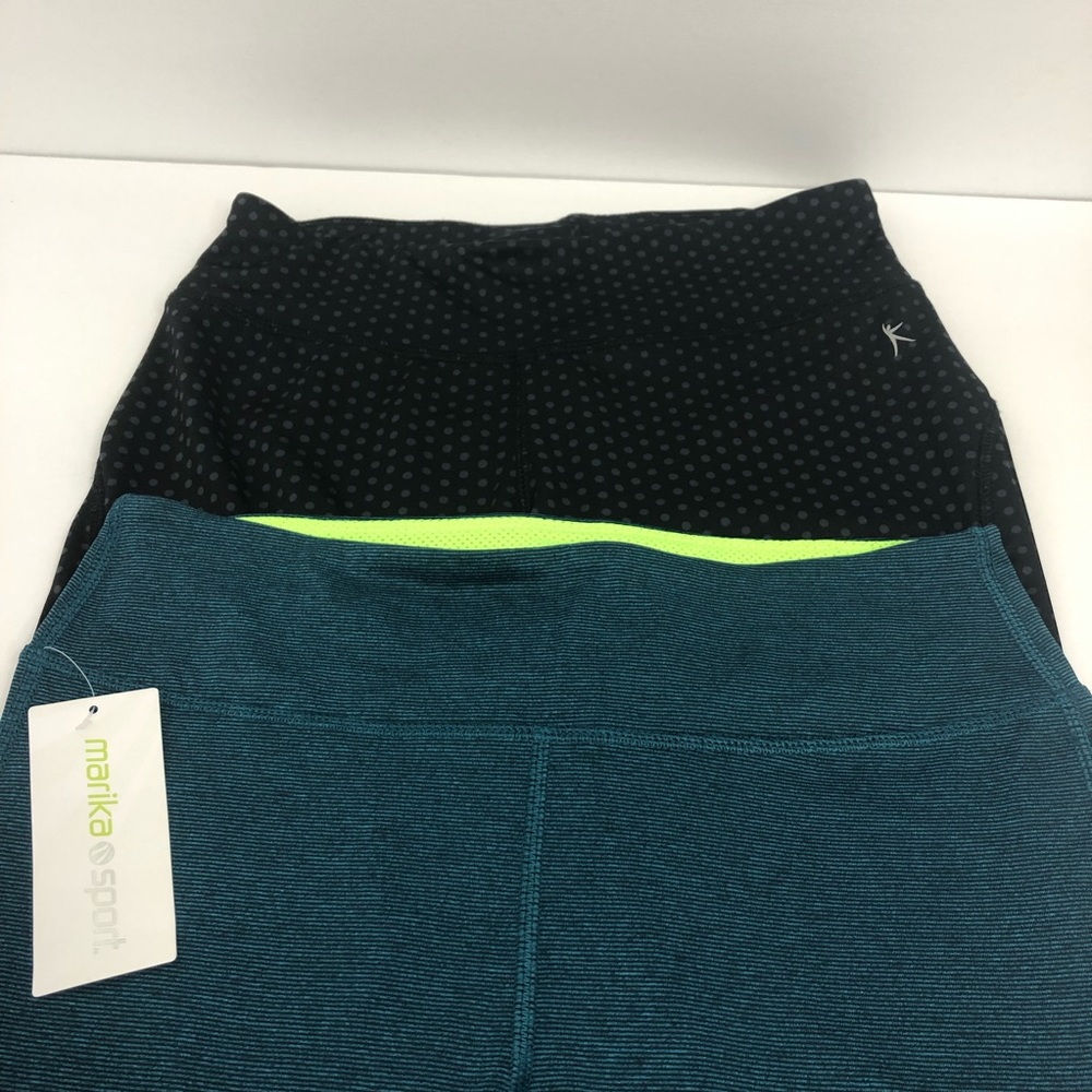 Lot of 2 pair below the knee leggings